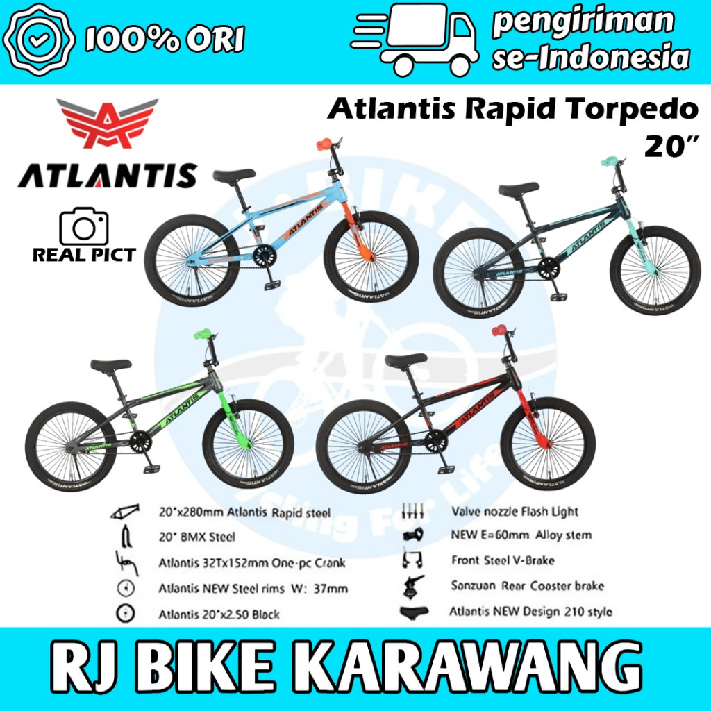 Jual SEPEDA BMX ATLANTIS RAPID 20