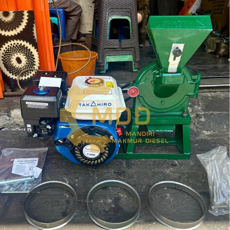 Jual Mesin Gilingan Tepung FFC 15 + Mesin bensin - Mesin Giling Tepung ...