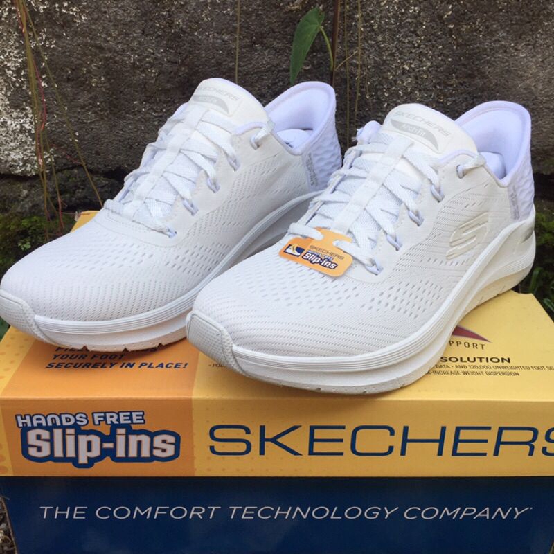 Jual Sepatu Skechers ARCH FIT 2.0 Slip-ins 150066/WHT Original Ukuran ...