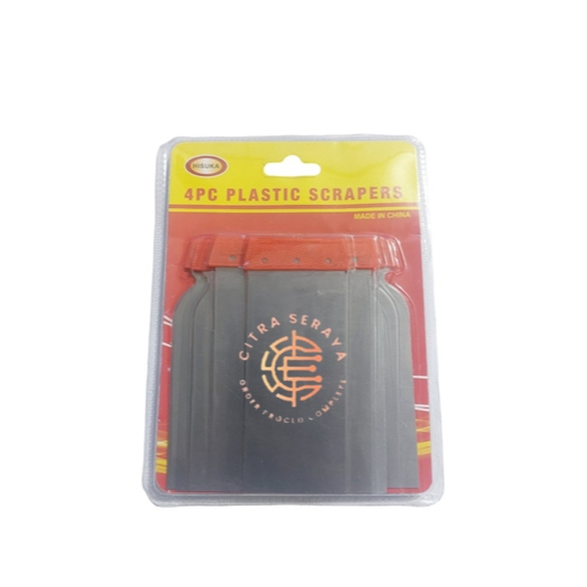 Jual Kapi Kape Set 4 Pcs HISUKA Alat Dempul Plamir Kompon Tembok ...