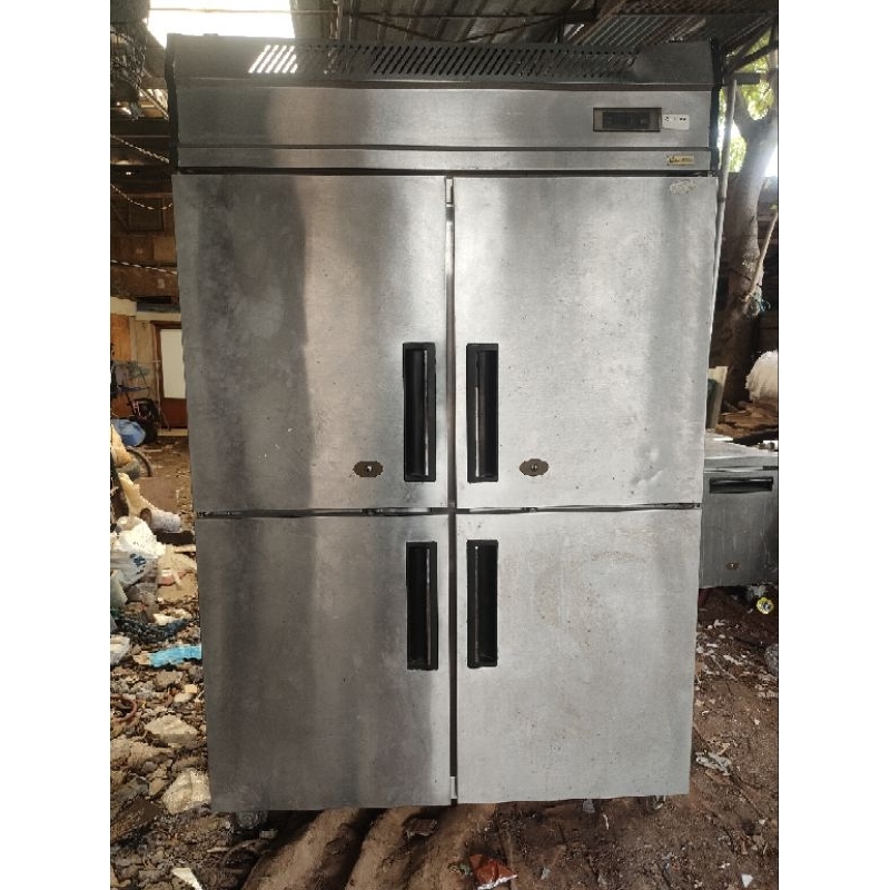 Jual 1 unit Upright chiller 4D+1 unit Upright freezer 4D | Shopee Indonesia