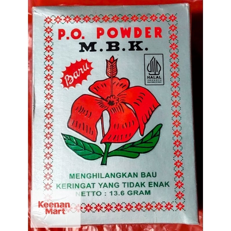 Jual MBK Silver Super - Bedak Tradisional Anti Bau Keringat isi 12 ...