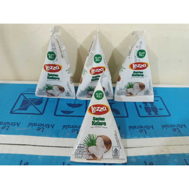 Jual Santan Kelapa Lezza 65 ML | Shopee Indonesia