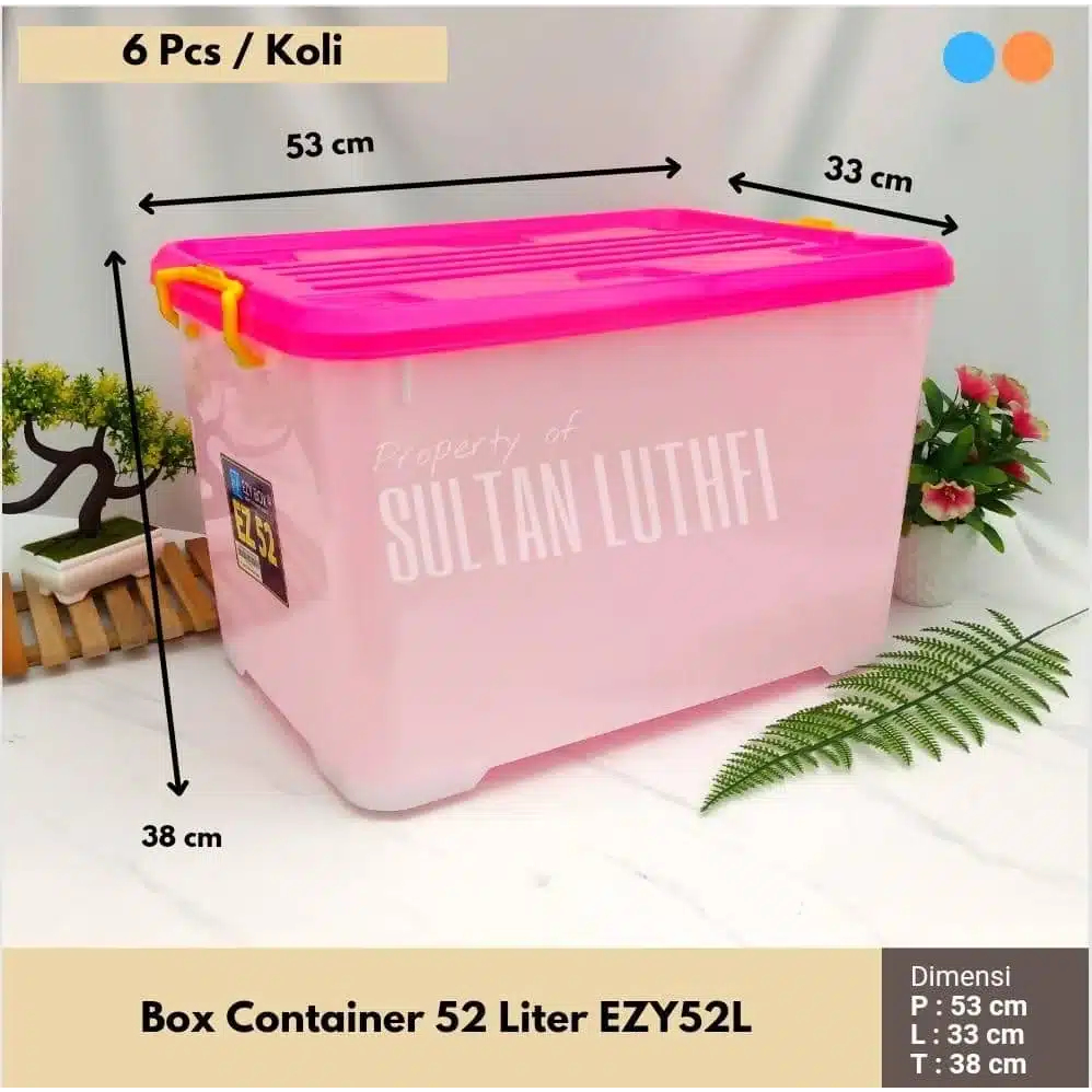 Jual Box Container 52 Liter EZY52L | Shopee Indonesia