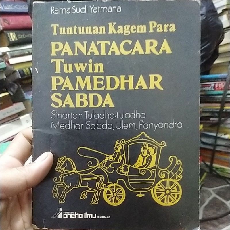 Jual buku jawa tuntunan kagem para panatacara tuwin pamedhar sabda ...