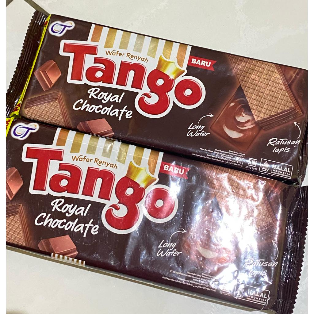 Jual Tango Wafer Rasa Royal Chocolate Cokelat 110 Gram | Shopee Indonesia