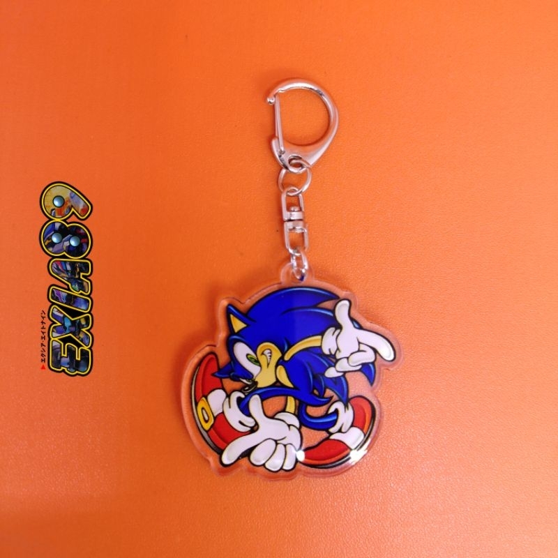 Jual Sonic The Hedgehog Acrylic Keyholder - Sonic (UV Print) | Shopee ...