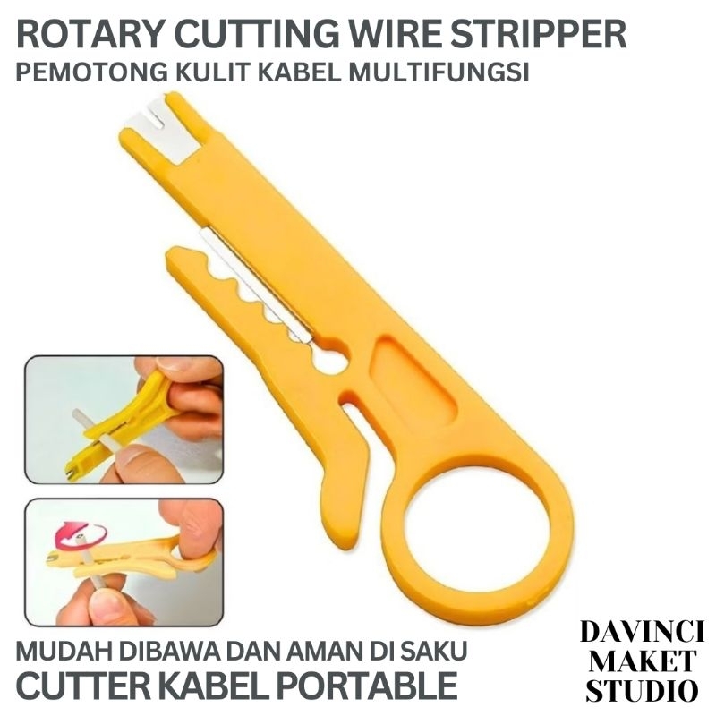 Jual Alat Pemotong Pengupas Kulit Kabel Putar Mini - Rotary Wire ...