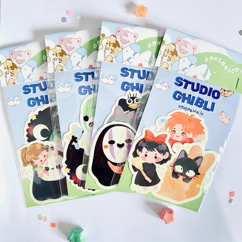 Jual STUDIO GHIBLI STICKER PACK Die Cut Waterproof | Shopee Indonesia