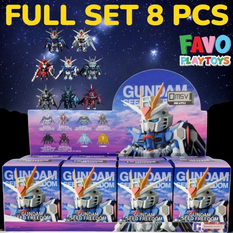 Jual BANDAI QMSV Mini Mobile Suit Gundam Seed Freedom Series - FULL SET ...