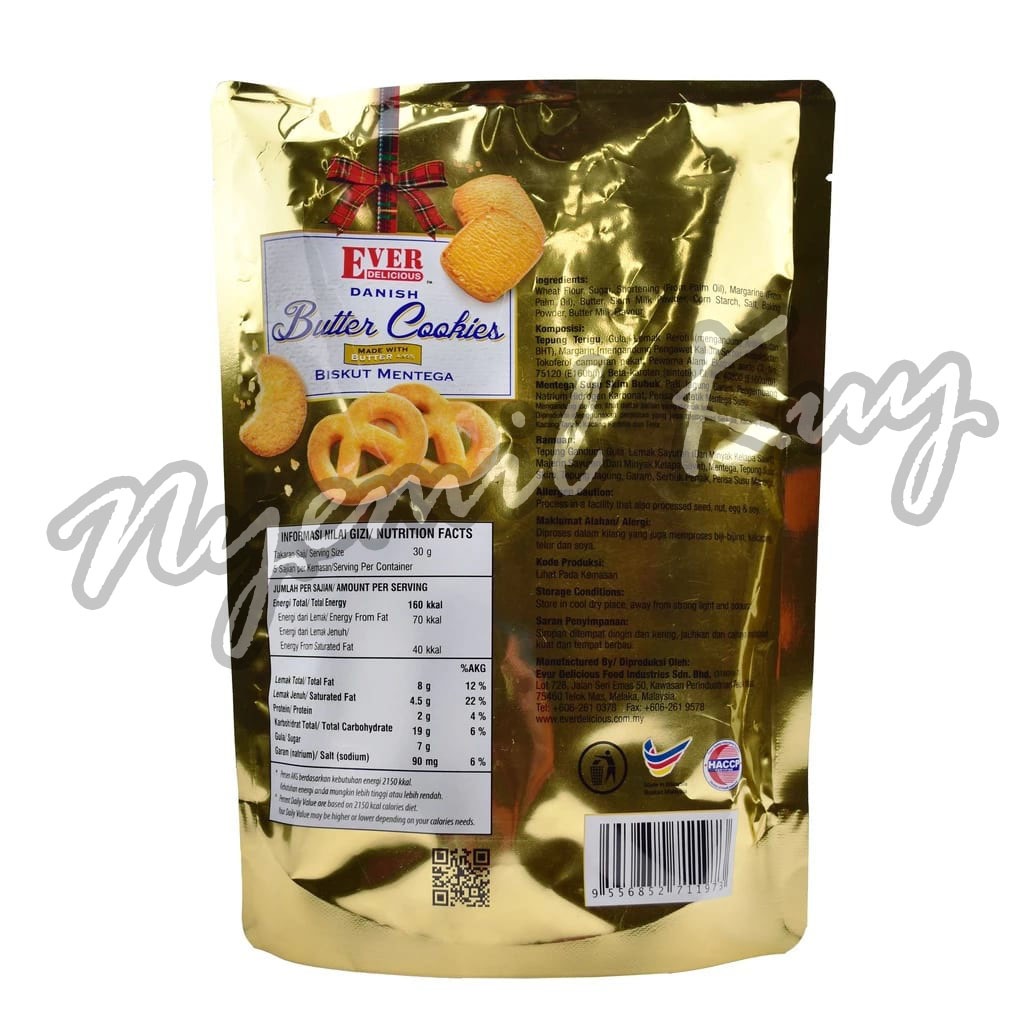 Jual Ever Delicious Danish Butter Cookies - Kukis Rasa Mentega ...