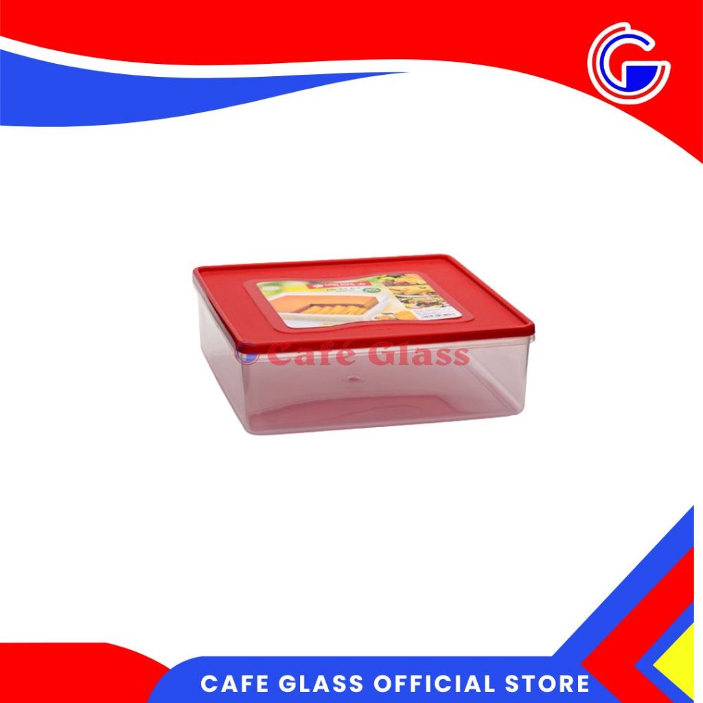 Tempat Makan Kedap Udara Tahan Lama / Tempat Donat Roti / Sealware Plastik Lion Star Bc-30 Dicky K-8