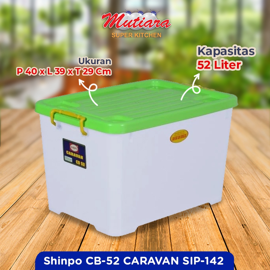 Jual Shinpo Container Box CB-52 CARAVAN SIP-142 | Shopee Indonesia
