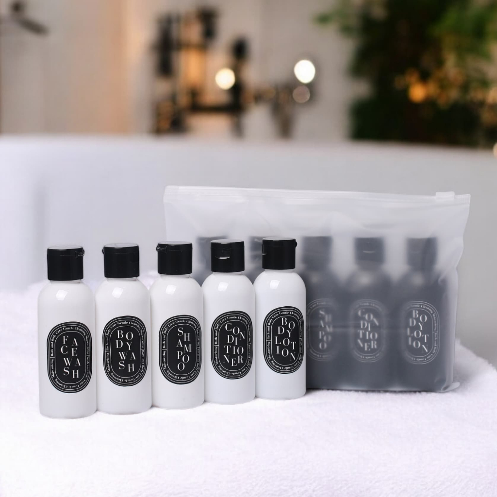 Jual Botol Fliptop DP 60 ml 1 SET 5 pcs untuk Sabun Cair , Shampoo ...