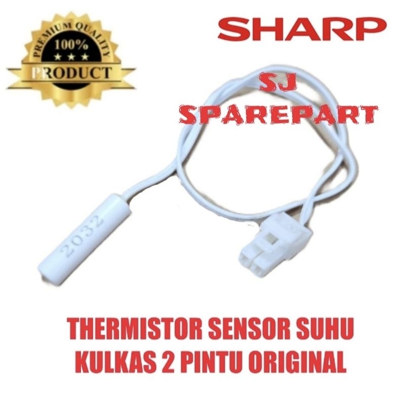 Jual THERMIS SENSOR SUHU KULKAS SHARP 2 PINTU ORIGINAL | Shopee Indonesia