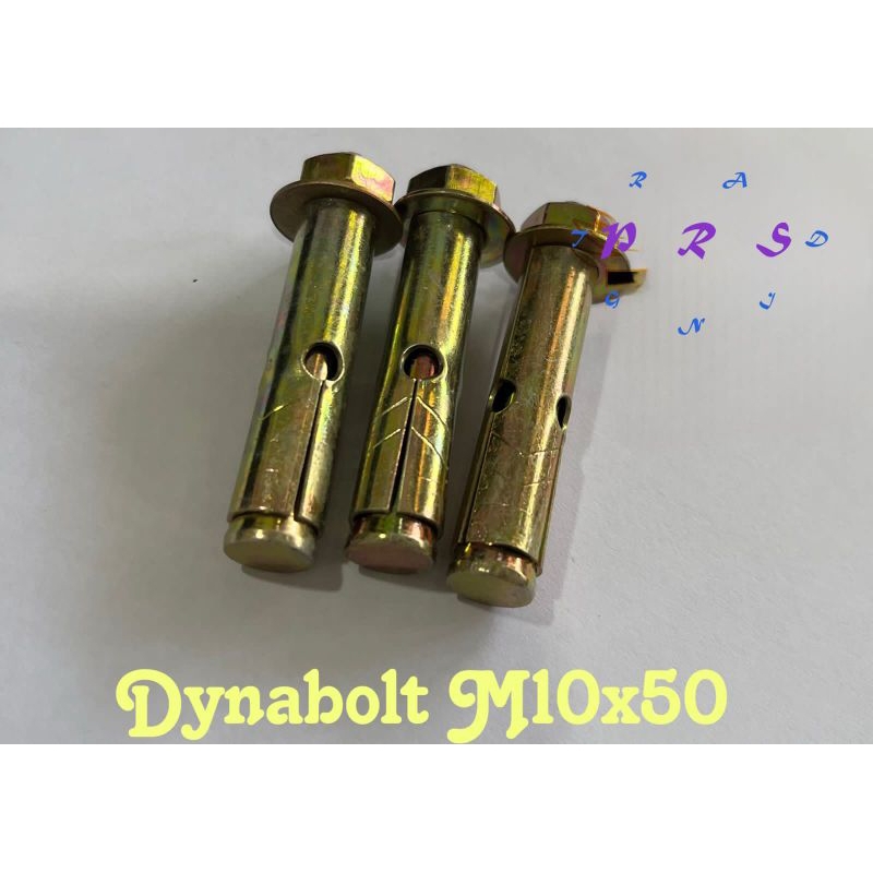 Jual Dynabolt kuning M10x50/dynabolt M10x50/dynabolt 10/Expansion Bolt ...