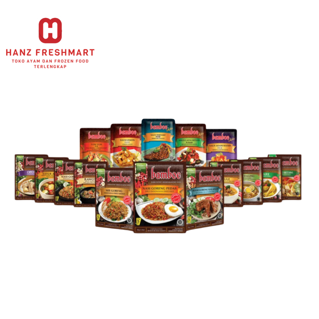 Jual Bamboe Bumbu Instant All Variant - Hanz Freshmart | Shopee Indonesia