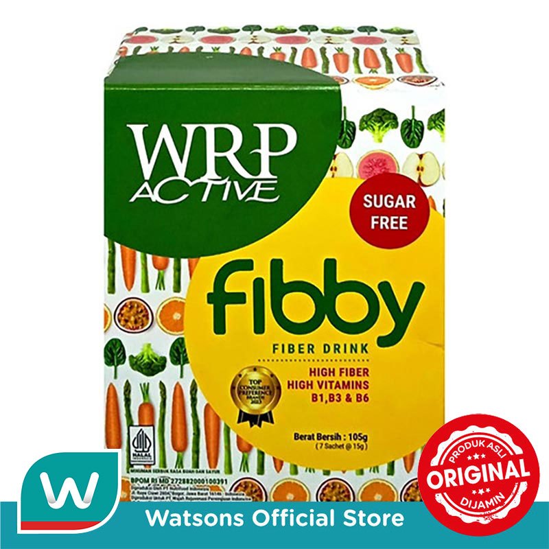 Jual WRP Active Fibby Fiber Drink 7'S | Shopee Indonesia