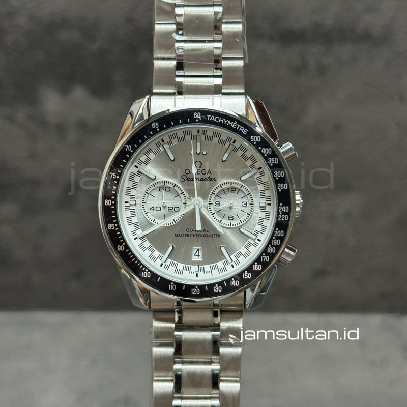 Jual JAM TANGAN SULTAN PRIA 0M3G4 S34MAST3R CHRONOGRAPH AKTIF DIAMETER ...
