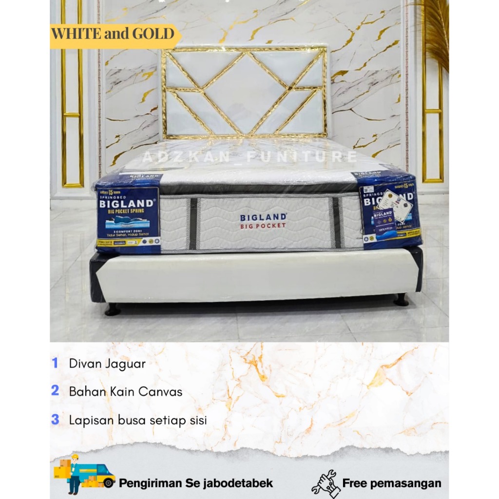 Jual ( FREE RAKIT ) Divan Satu Set Rangka Kayu Anti Rayap. Ready Semua ...