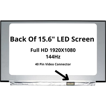 LED 15,6" SLIM 40 PIN SMALL FRAME NO BRACKET FHD 144HZ