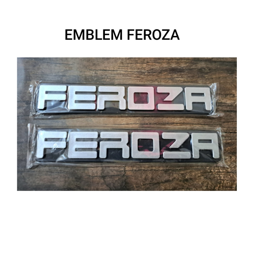Jual Emblem daihatsu Feroza ferosa / emblem mobil feroza sepasang ...