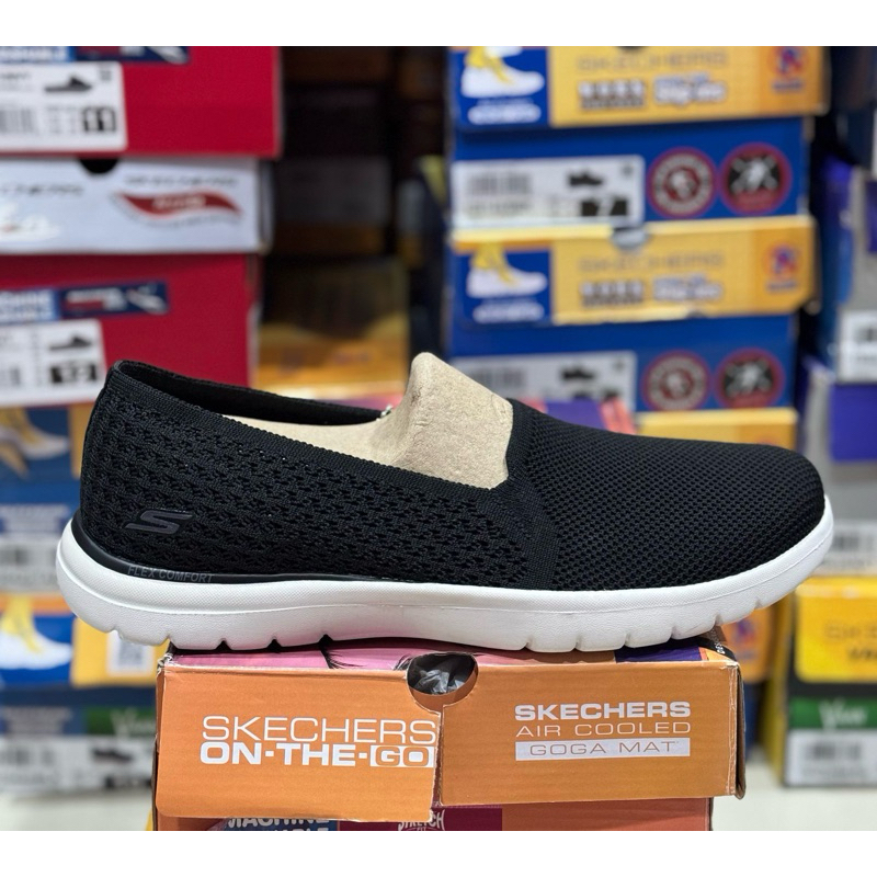 Jual Skechers ON THE GO FLEX 136512 BKW Womens size 40(27cm)(2) made in ...