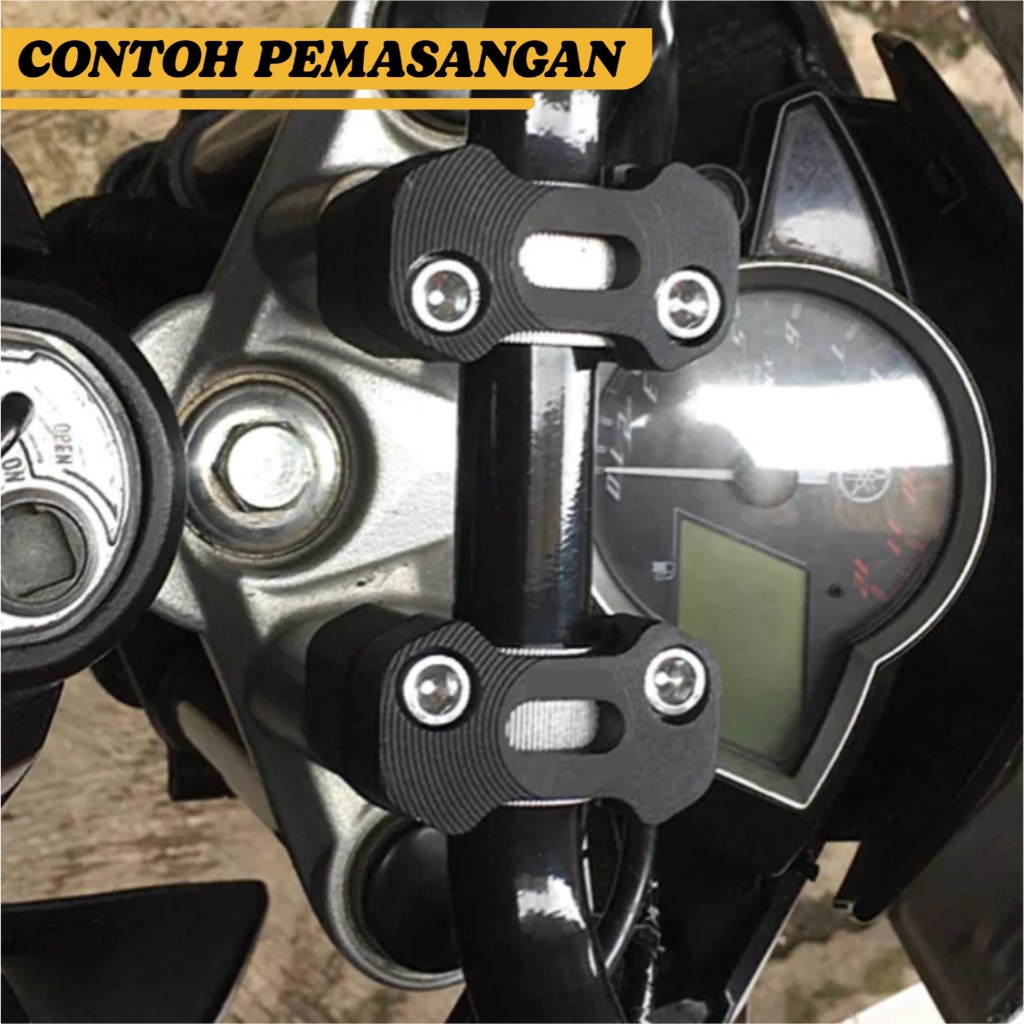 Jual RAISER STANG PROTAPER CNC RISER PENINGGI STANG FATBAR PROTAPER ...
