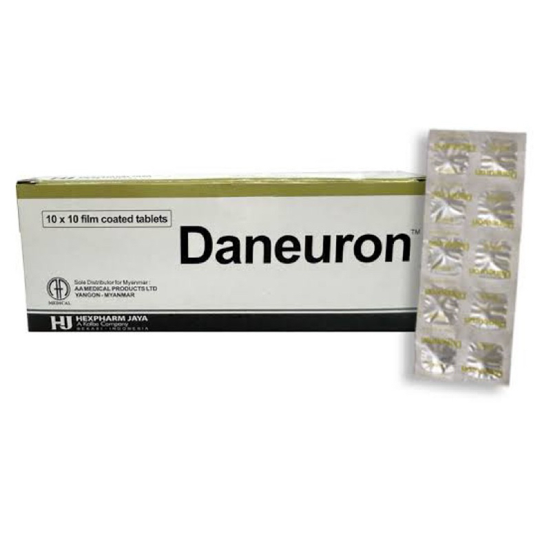 Jual DANEURON TABLET B1 B6 B12 | O. Kesemutan,Kaku,Kram | Shopee Indonesia