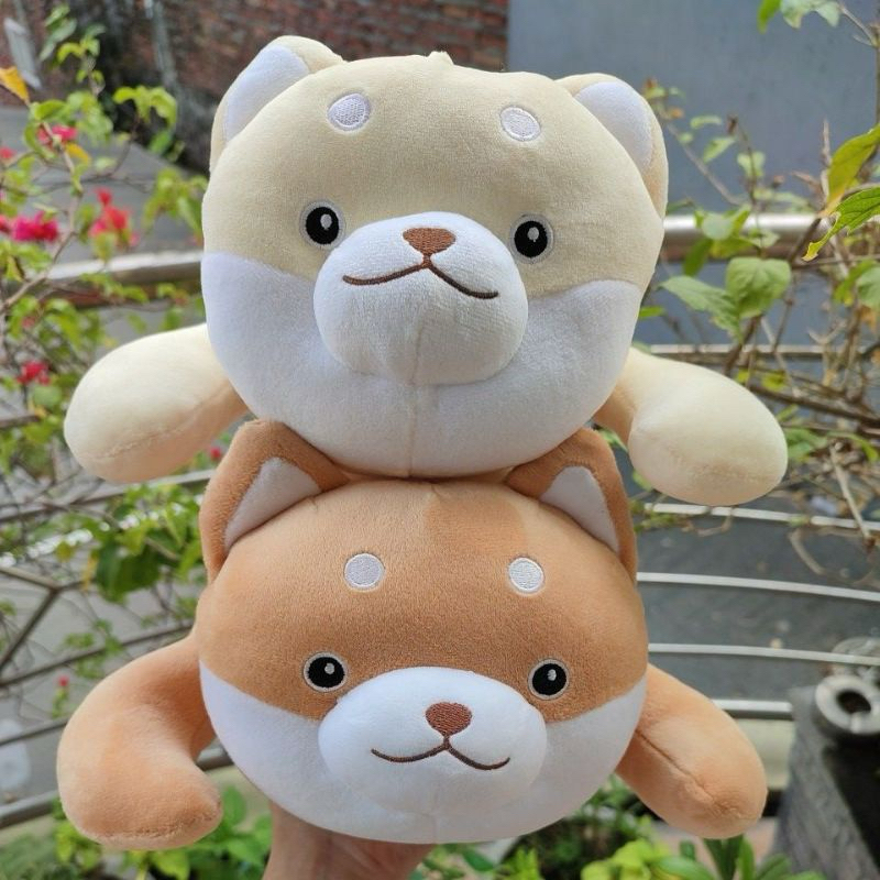Jual Miniso Shiba Inu plush Toy / 30cm boneka mainan anak anjing ...