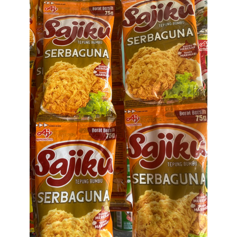 Jual Sajiku Tepung Serbaguna 75 gram Renceng | Shopee Indonesia