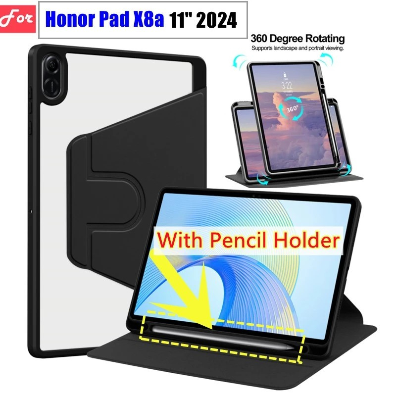 Custodia Antiurto Pixfab Per Honor Pad 9, X8A, X9A – Armatura Full Body Con Supporto E Anello