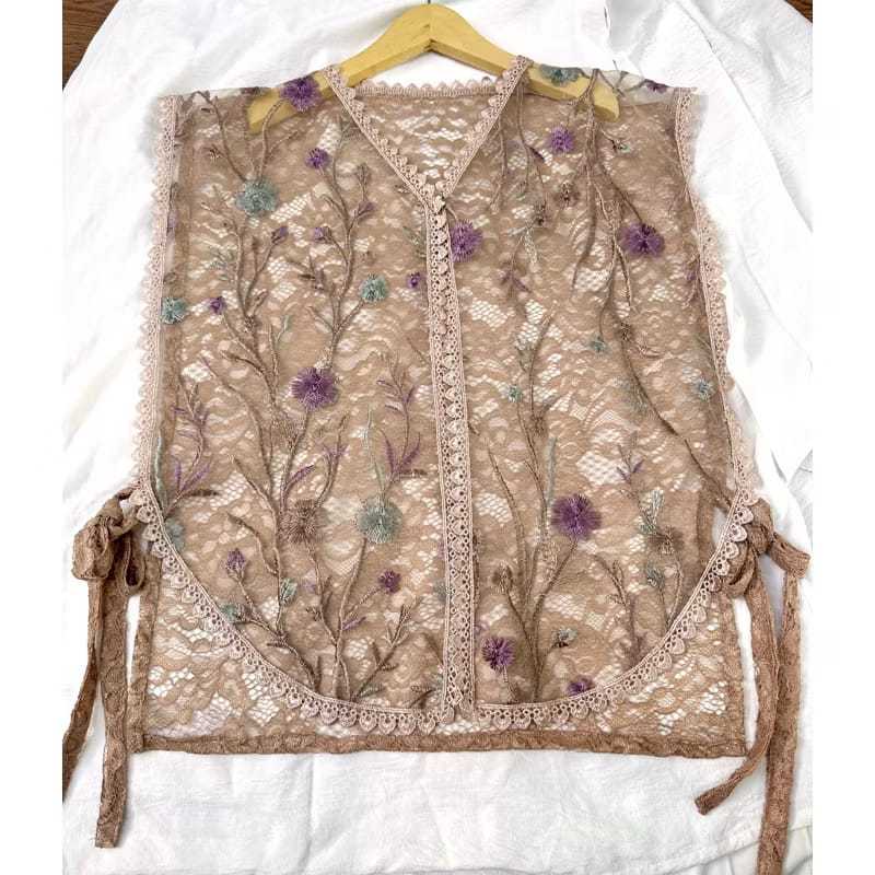 Jual VEST Brukat Tile Garden / Tile Garden / Vest Rompi Garden | Shopee ...