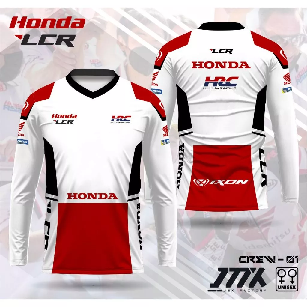 Jersey Crew LCR Honda MotoGP 2025 Replika Racing Team Premium