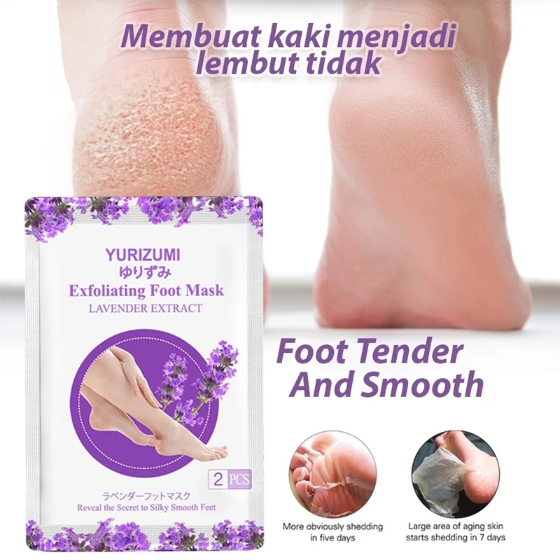 Foot Mask Masker Kaki Pengelupas Kulit Mati dan Perawatan Kaki Tumit Kering dan Pecah2 | AutoStock