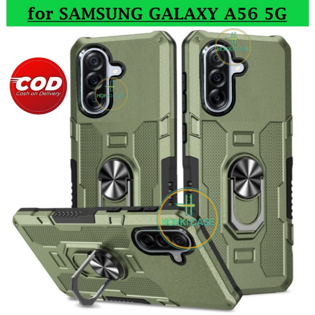 Jual Casing Hp For SAMSUNG GALAXY A56 5G Hard Case Premium Ring Armor ...