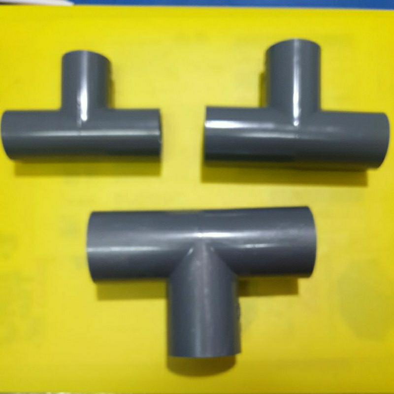 Jual Sambungan Tee PVC 1/2 , 3/4, dan 1 inchi AW RUCIKA | Shopee Indonesia