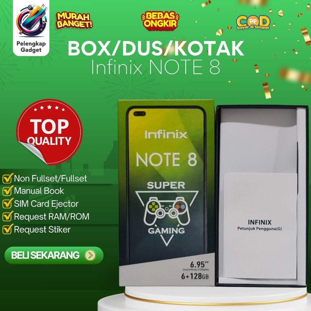 Jual BOX/DUS/KOTAK Infinix NOTE 8 | Shopee Indonesia