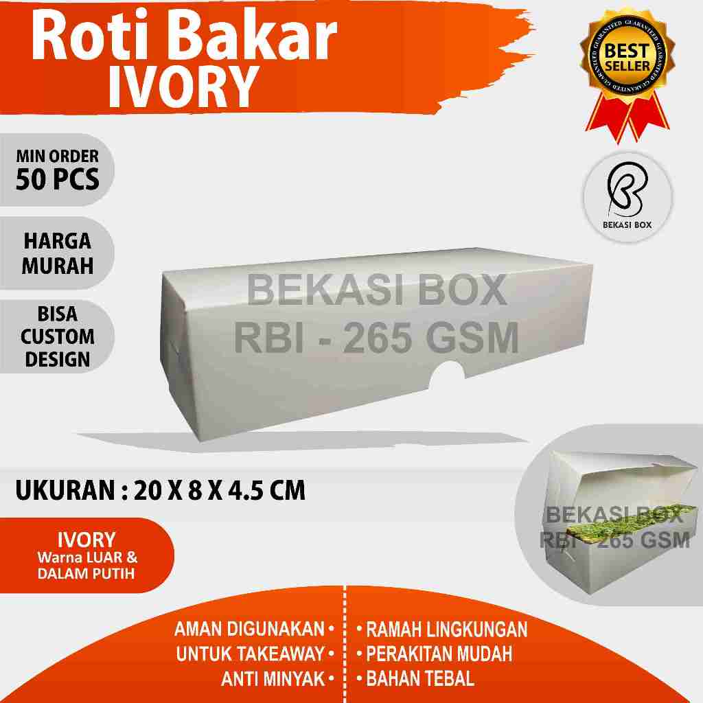 Jual BOX ROTI BAKR IVORY | Shopee Indonesia