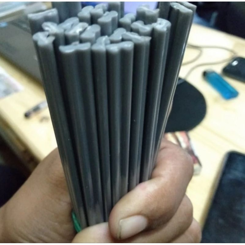 Jual kawat las pvc double stik pvc welding rod 100cm kawat las double ...