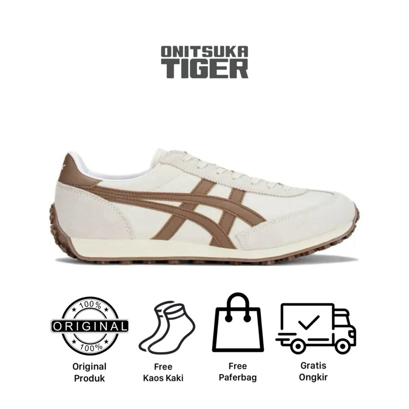 0NITSUKA TIGER MEXICO 66 0RIGINAL EDR 78 EX CREAM BROWN - Main Image
