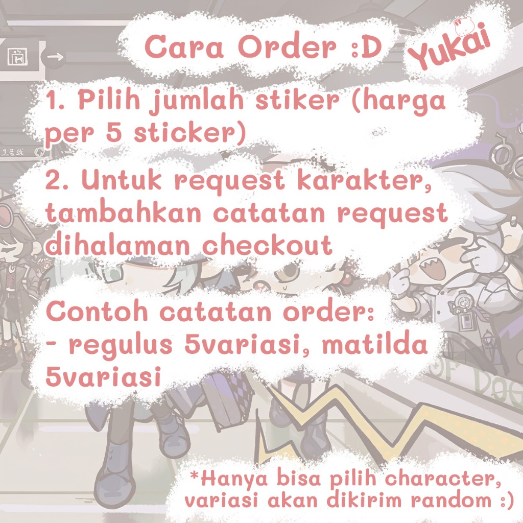Jual Stiker Reverse 1999 Premium, Anime Stiker Untuk HP Laptop Motor ...