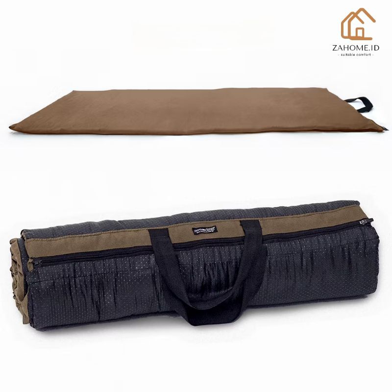 Matras Travel Kasur Lipat Resleting Portable Minimalis - foto 2