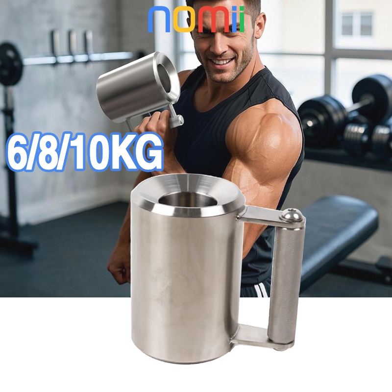 Jual Heavy Mug 6/8/10kg Stainless Steel 304/Dumbbell Muscle Strength ...