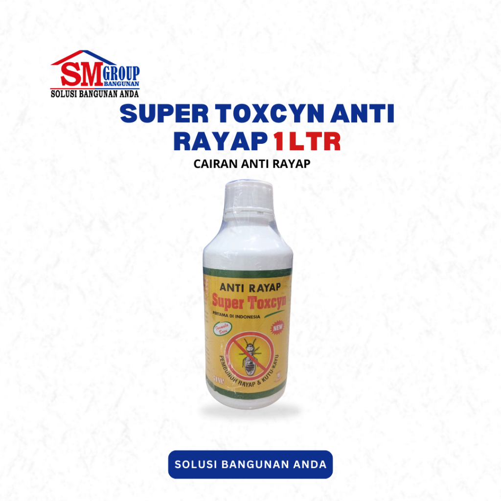 Jual SUPER TOXCYN ANTI RAYAP Cairan Anti Rayap 1 Liter | Shopee Indonesia