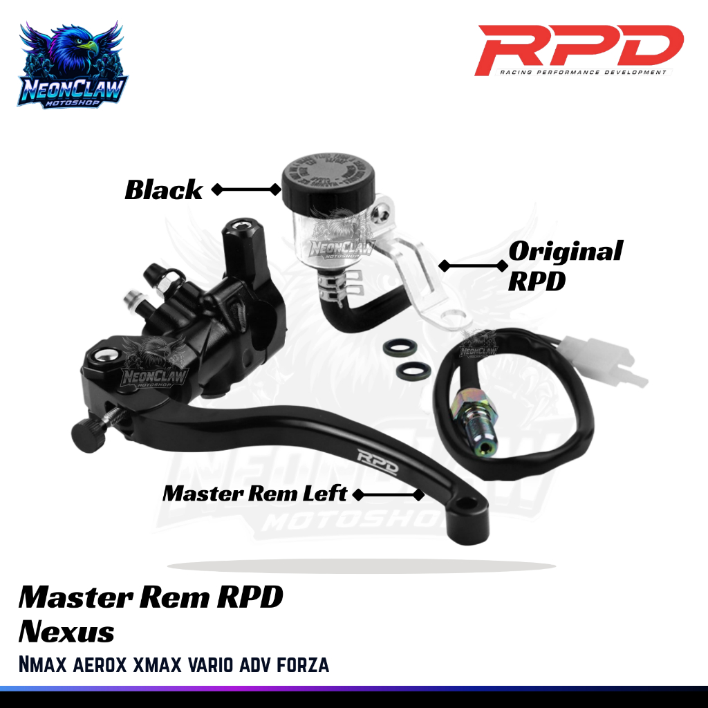 Jual Master Rem kanan kiri RPD Nexus 17 16 15 RPD Vario 160 Abs Aerox ...