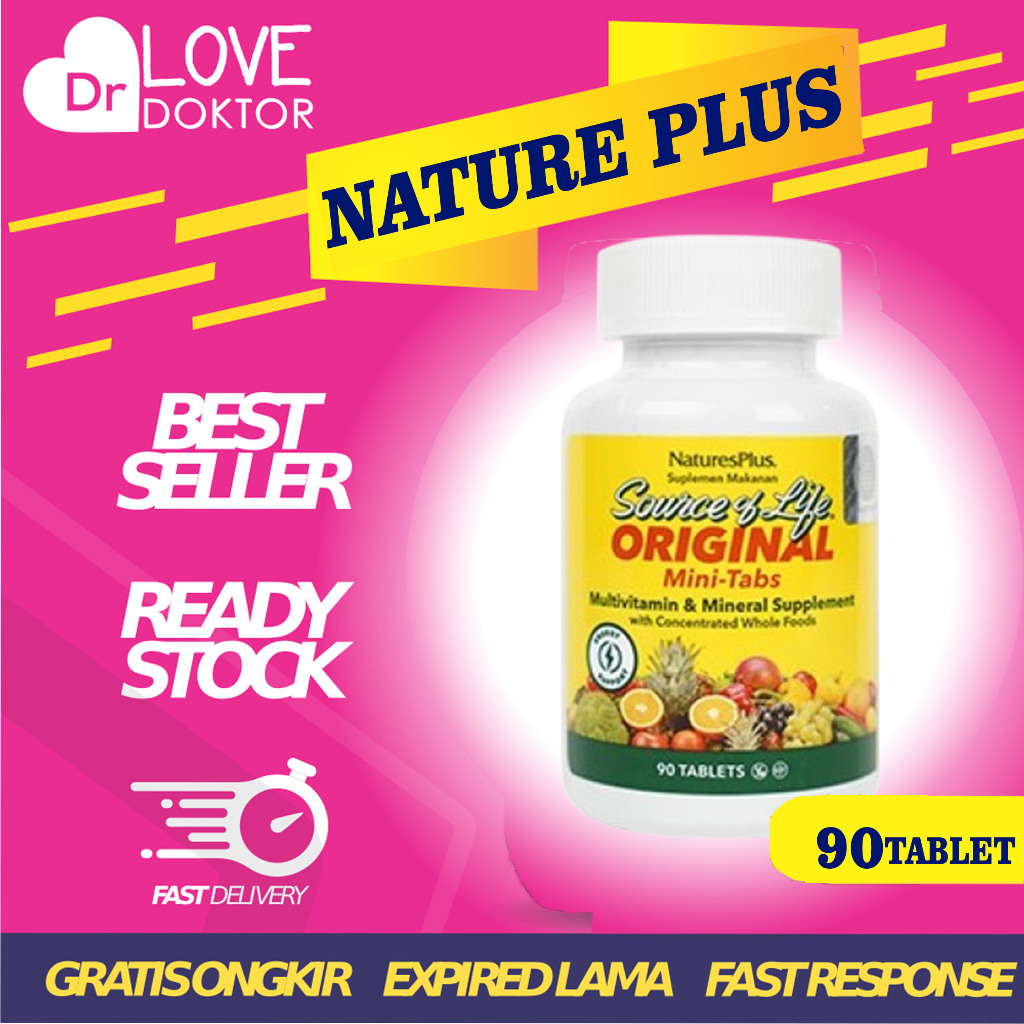 Jual NATURE'S NATURES NATURE PLUS SOURCE OF LIFE SOL MINI TABS ...