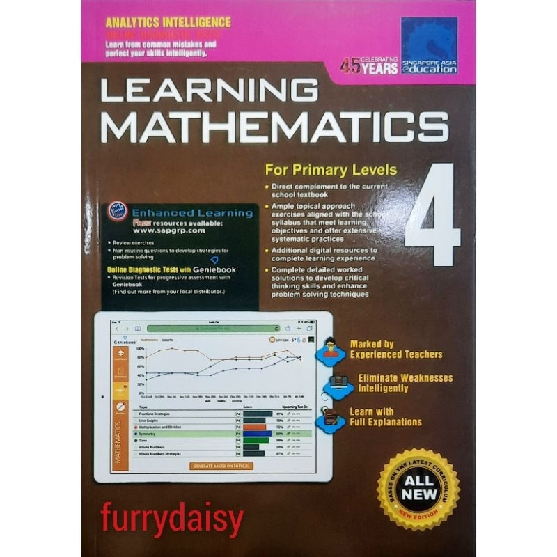 Jual Learning Mathematics For Primary Levels: Grade 4 | Shopee Indonesia