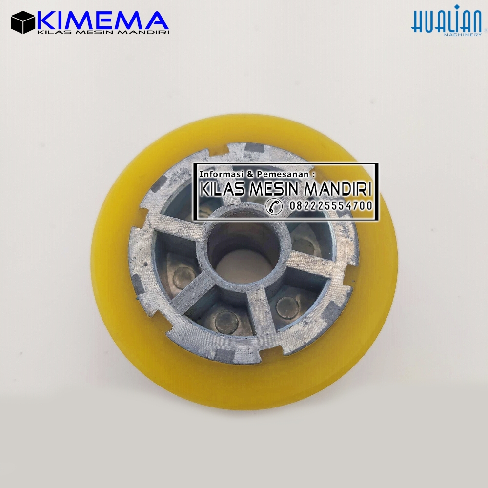 Jual Rubber Silicone Wheel / Roda roll karet mesin continuous band ...