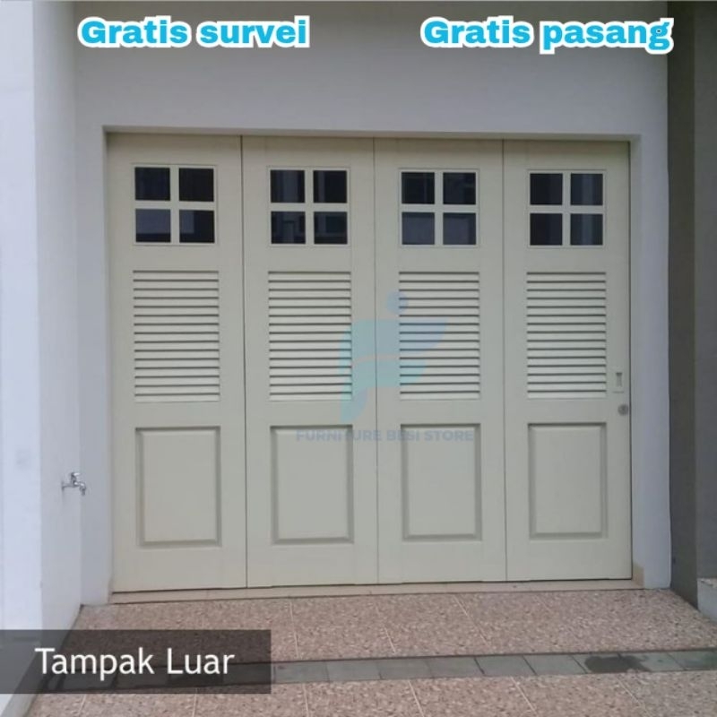 Jual rolling door warung / rolling door toko / pintu toko lipat / pintu ...